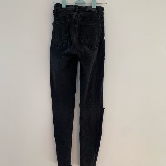 000 skinny jeans knee rips american eagle - Picture 10 of 10